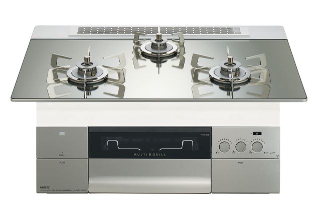 プログレプラチナシルバーガラストップ７５㎝ステンレスゴトク