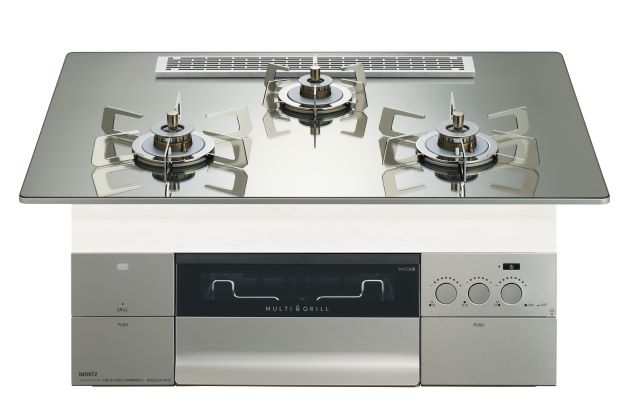 プログレプラチナシルバーガラストップステンレスゴトク