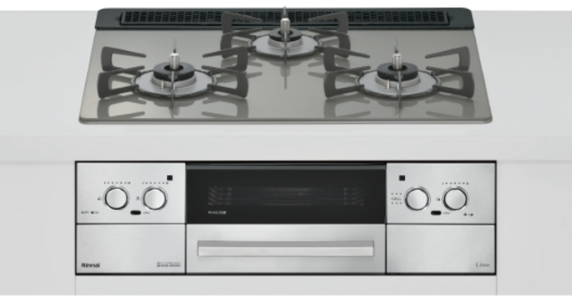 【取付工事対応】リンナイ リッセコンロ RHS31W42J3RSTW クラシックミラーガラストップ 幅60cmタイプ