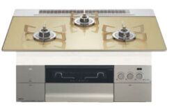 プログレシャンパンゴールドガラス　ステンレスゴトク