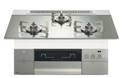 プログレプラチナシルバーガラストップ７５㎝ステンレスゴトク