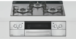 【取付工事対応】リンナイ リッセコンロ RHS31W42J4RSTW サテンシルバーガラストップ 幅60cmタイプ