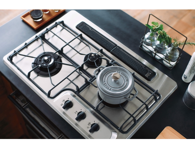 当店工事ご利用限定】 N3WS9KJTKSTED ノーリツ ビルトインコンロ +do 