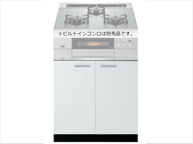 取付工事対応】 NLA6030W ノーリツ キャビネット コンロ下部専用 