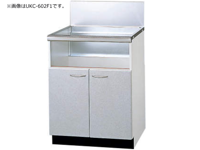 取付工事対応】 UKC-660F1 リンナイ キャビネット 両開き式（後板 