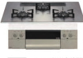 【取付工事対応】N3WU2PWASKSTEC ノーリツビルトインコンロ  オルシェ　シルバーミラーガラストップ 75センチ幅 ロティプレート付属