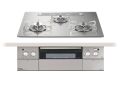 ★炊飯鍋プレゼント【取付工事対応】PD-963WT-U60GH パロマビルトインコンロ クレア トップ幅60cm シャインシルバークリアガラストップ ステンレスごとく