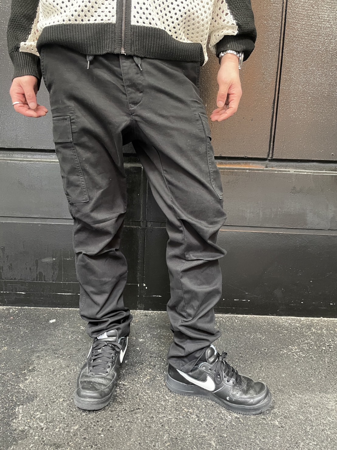 【新カラーホワイト登場】COOKJEANS クックジーンズ テーパード ストレート カーゴ パンツ(Unisex/ユニセックス)