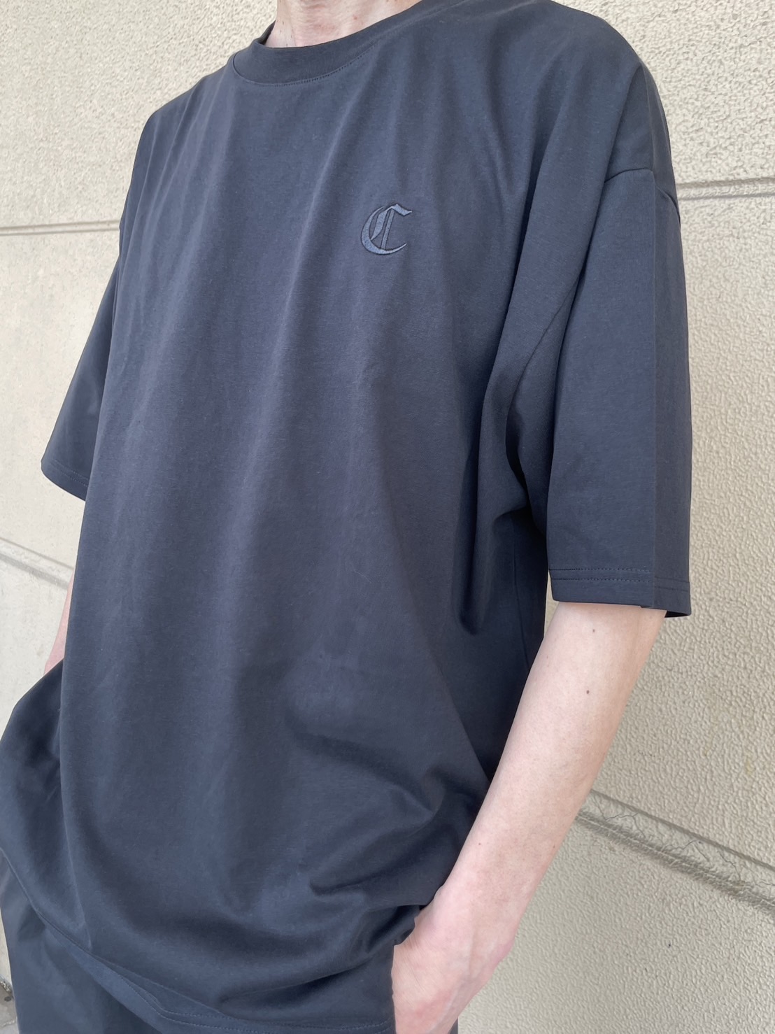 COOKJEANS クックジーンズ Cロゴ オーバー Tシャツ(Unisex/ユニセックス)