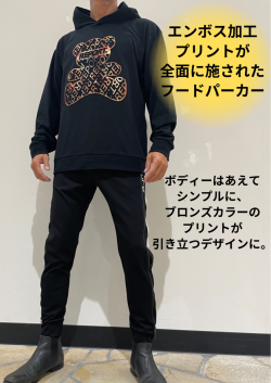 COOKJEANS クックジーンズ フロンズベアー フードパーカー(Unisex/ユニセックス)