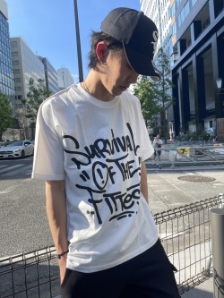 COOKJEANS クックジーンズ  FITTEST ドルマン 半袖Ｔシャツ(Unisex/ユニセックス)