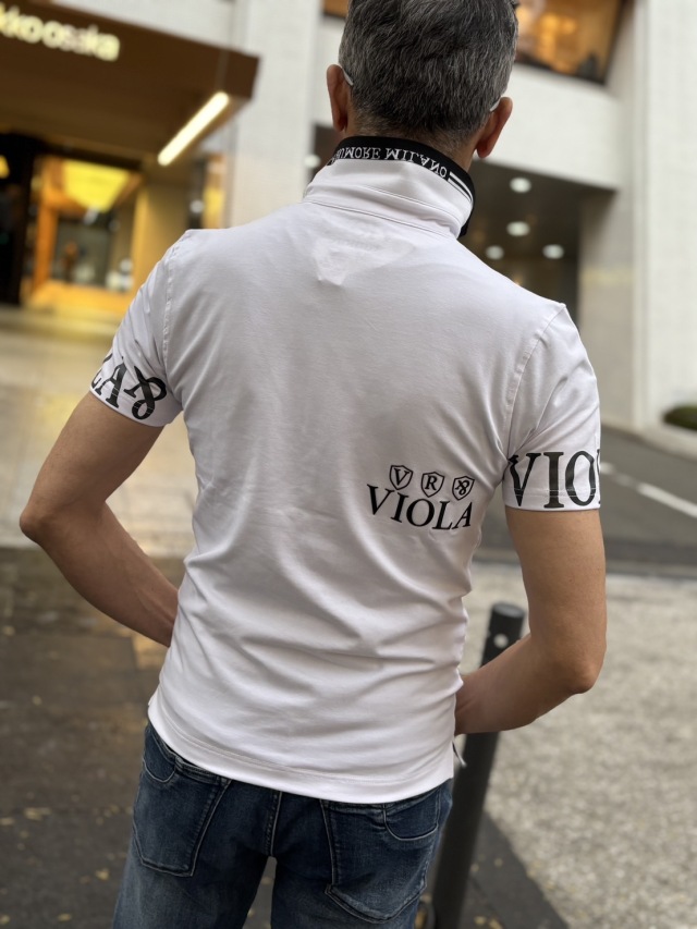 VIOLA rumore ヴィオラ ルモーレ プリント入り ストレッチ