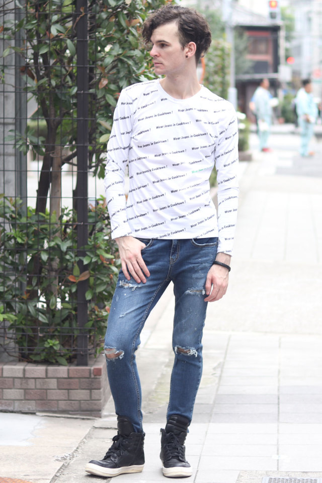 クラッシュ デニム スキニー メンズ スキニーパンツ スキニーデニム ビンテージ ダメージ クラッシュ デニム スキニー メンズ スキニーパンツ スキニーデニム ビンテージ ダメージ