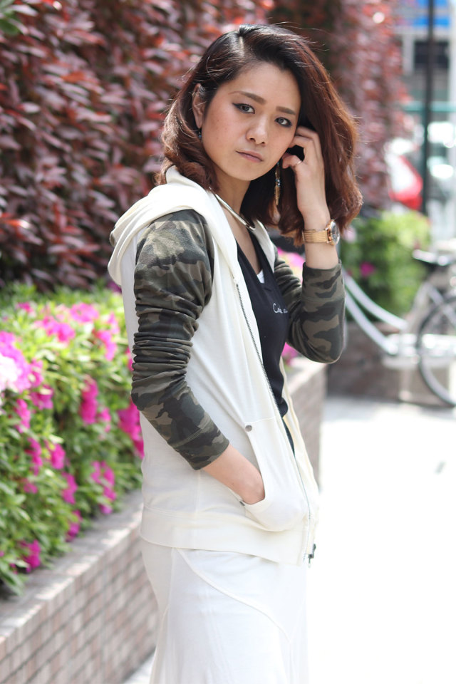 ボア 迷彩 パーカー ジップ ユニセックス ジャケット 3色 hr7865 Amazon.co.jp: [AKUNSY] ジップパーカー レディース 迷彩 フード