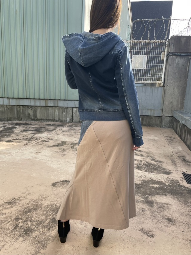 大人のデニムジャケット　S.ESSENTIALS 限定カラーグレー 大人のデニムジャケット S.ESSENTIALS 限定カラーグレー 大人の