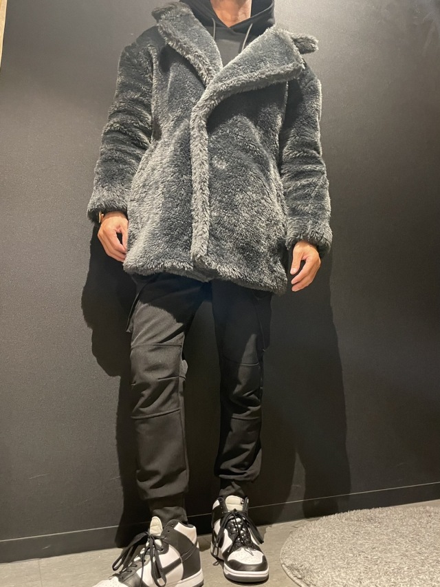 COOKJEANS クックジーンズ ボア ファー コート (Unisex/ユニ