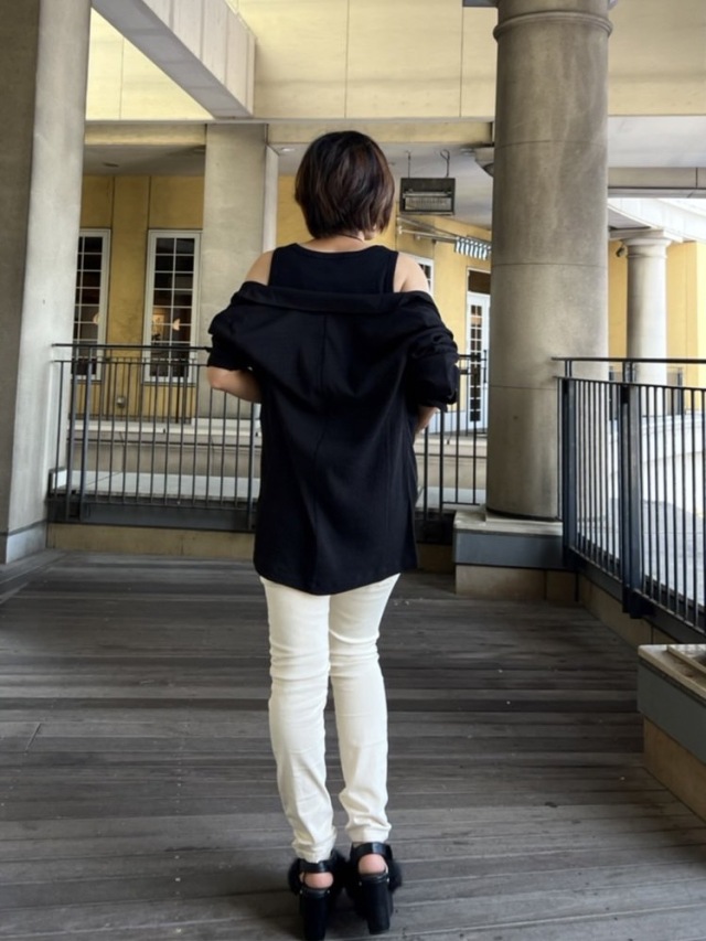 ロング丈 サイド ジッパー タンクトップ メンズ タンク トップ