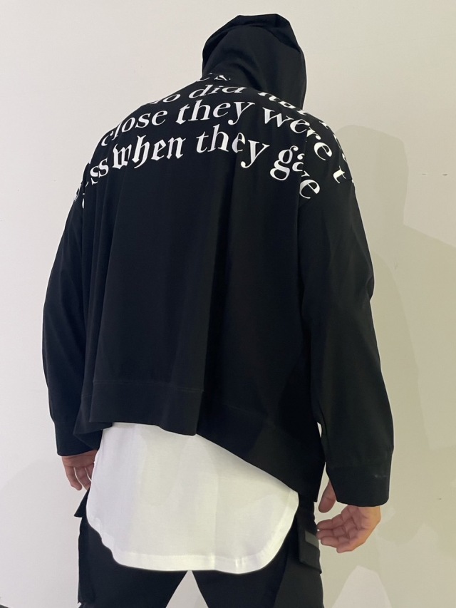 COOKJEANS クックジーンズ メッセージ ジップ パーカー(Unisex