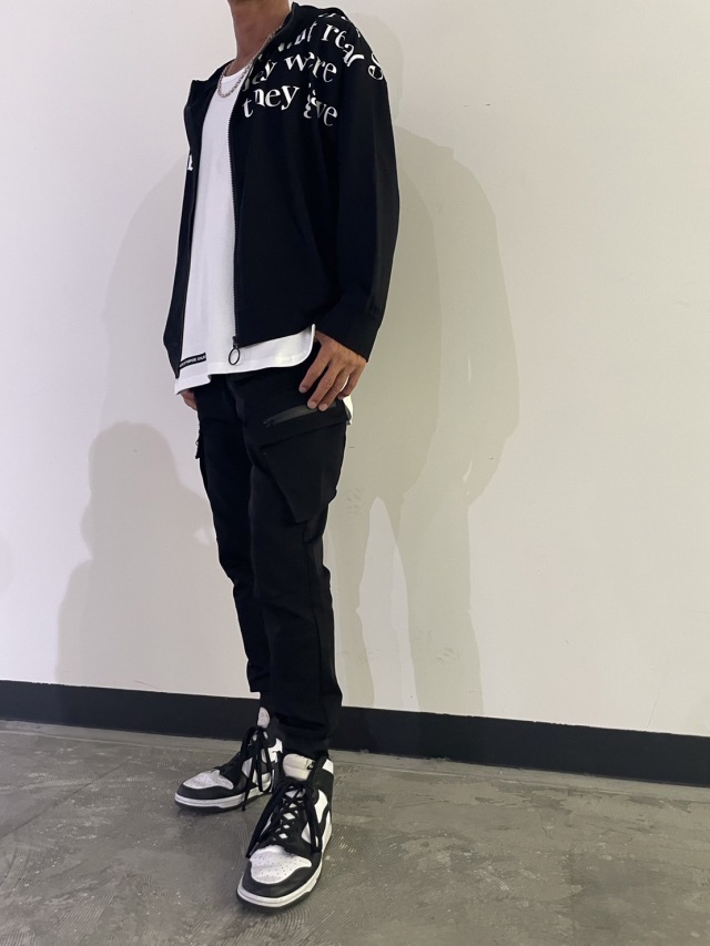 COOKJEANS クックジーンズ メッセージ ジップ パーカー(Unisex