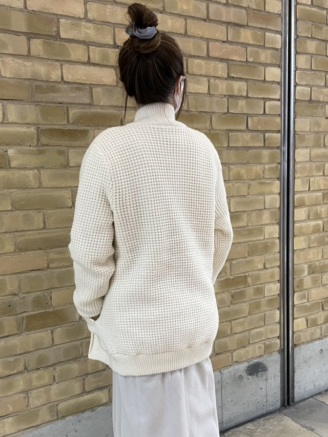COOKJEANS クックジーンズ ワッフル ニット ジャケット(Unisex