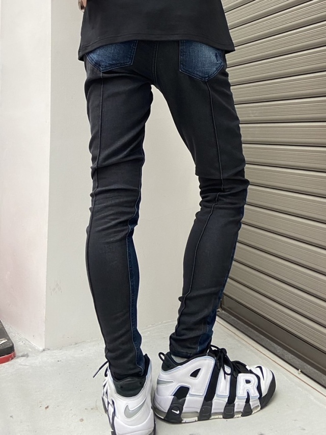 送料無料の商品 ストレッチ メンズ 切替 スウェットパンツ パンツ スウェット 服＆ファッション小物