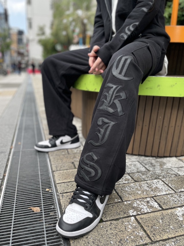 COOKJEANS クックジーンズ PUワッペン カーゴ パンツ (unisex