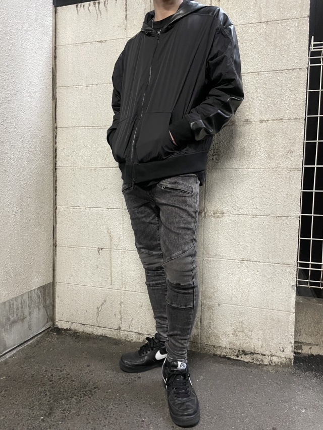 cookjeans パンツ COOKJEANS クックジーンズ デニムバイカー パンツ(unisex/ユニ