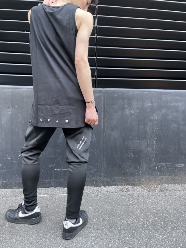 COOKJEANS クックジーンズ CKJS 立体 プリント タンクトップ