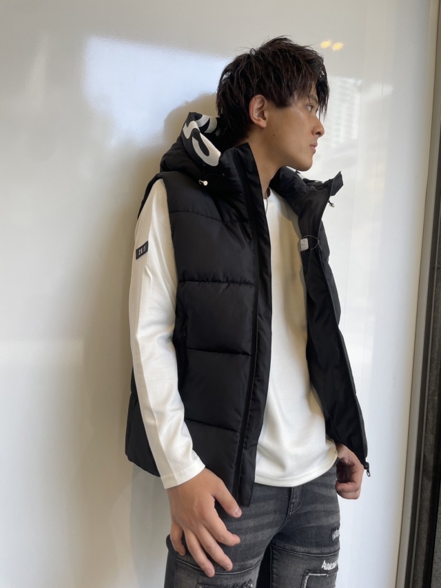 COOKJEANS クックジーンズ CKJS フード ベスト(Unisex/ユニセックス)