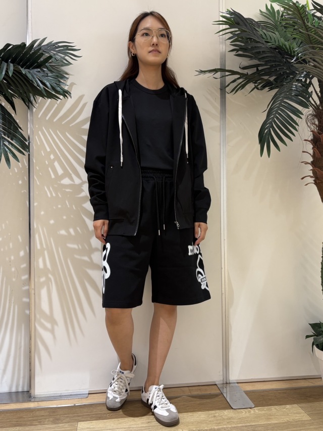 COOKJEANS クックジーンズ COOK 刺繍入り ZIP フードパーカー