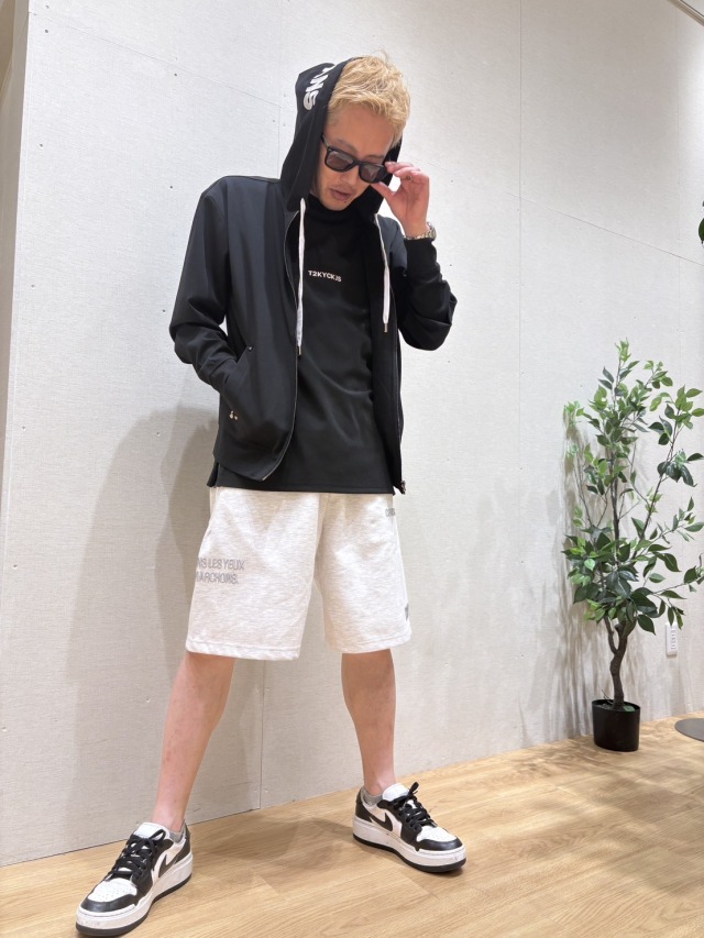 Huk ハック フード付き長袖シャツ ハーフジップ Huk ハック フード付き長袖シャツ ハーフジップ - メルカリ