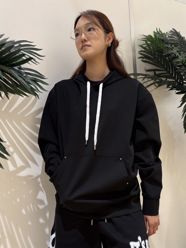 COOKJEANS クックジーンズ COOK 刺繍入りフードパーカー(unisex