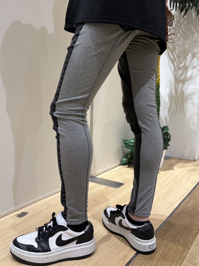 ストレッチ スウェット パンツ スウェットパンツ 切替 メンズ