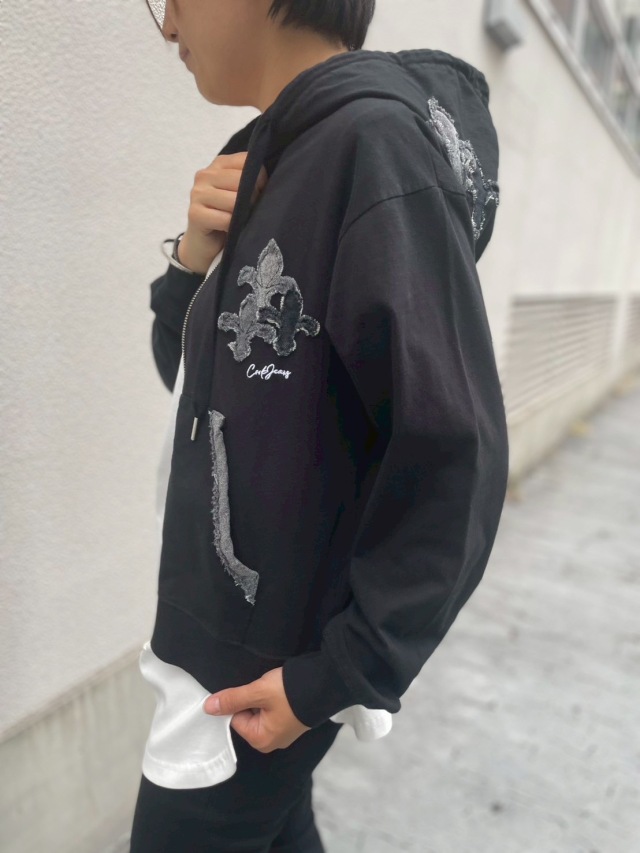 COOKJEANS クックジーンズ ダガー ジップパーカー(unisex/ユニ
