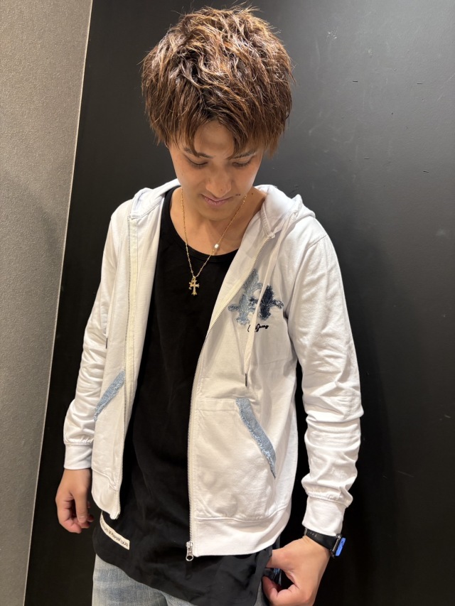 COOKJEANS クックジーンズ ダガー ジップパーカー(unisex/ユニ