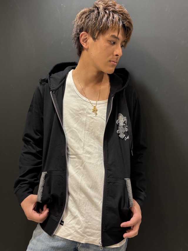 COOKJEANS クックジーンズ ダガー ジップパーカー(unisex/ユニ
