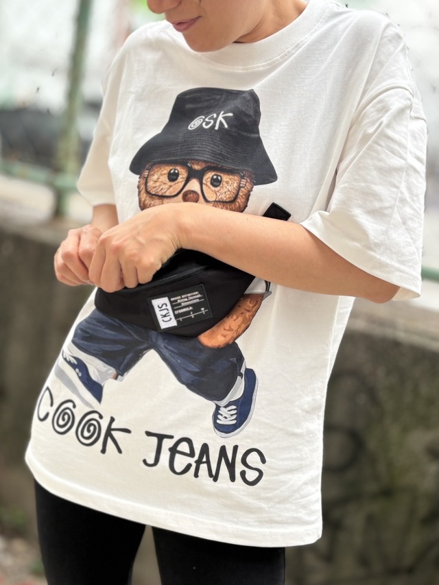 Tシャツ・カットソー add SS25 Add Jackets (11AWD18 7295) 012 LV 36's T-BACK JACKET ONE-WASHED – New Manual