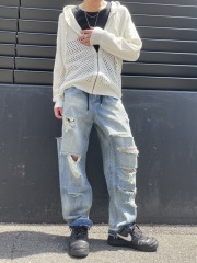 Crown logo denim pants（デニムパンツ）｜centimeter（センチ
