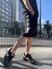 COOKJEANS クックジーンズ Inever プリント ハーフ パンツ (unisex/ユニセックス)