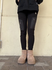COOKJEANS クックジーンズ ナイロン切替 刺繍付き ジャージパンツ (unisex/ユニセックス)