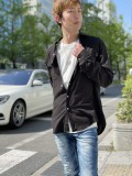 COOKJEANS クックジーンズ ダブルポケット　シャツ(Men's/メンズ)