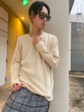 COOKJEANS クックジーンズ クルー ニット(Unisex/ユニセックス)