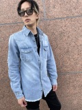 COOKJEANS クックジーンズ ダメージ デニムシャツ (Unisex/ユニセックス)