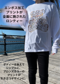 COOKJEANS クックジーンズ フロンズベアー 長袖Tシャツ(Unisex/ユニセックス)