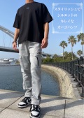 COOKJEANS クックジーンズ Gサイド ジップ カーゴ パンツ(Unisex/ユニセックス)