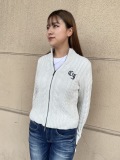COOKJEANS クックジーンズ  ニット ジップアップ(Unisex/ユニセックス)