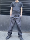 COOKJEANS クックジーンズ PUコンビ ライン パンツ (unisex/ユニセックス)