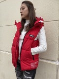 COOKJEANS クックジーンズ CKJS フード ベスト(Unisex/ユニセックス)