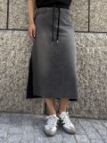 【新色入荷】COOKJEANS クックジーンズ ダガーコンビ スカート(Ladys/レディース)