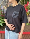 COOKJEANS クックジーンズ  デニム ポケット 半袖Ｔシャツ(unisex/ユニセックス)